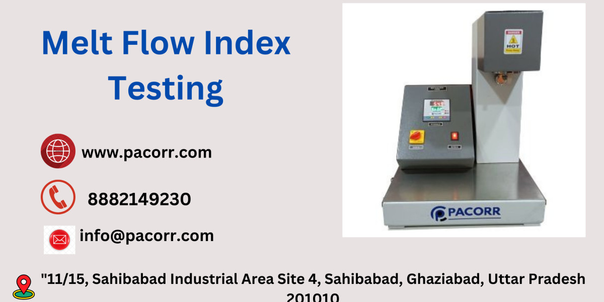 Optimizing Polymer Melt Flow Measurement with Pacorr’s Advanced Melt Flow Index Tester for Global Standard Compliance